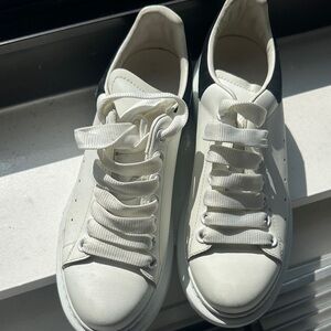 White and Black Sneakers